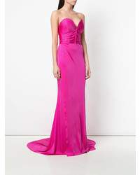 fuchsia Ballkleid von Alexandre Vauthier