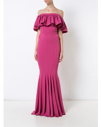 fuchsia Ballkleid von Zac Zac Posen