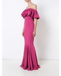 fuchsia Ballkleid von Zac Zac Posen