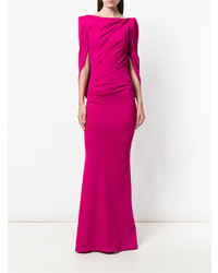 fuchsia Ballkleid von Talbot Runhof