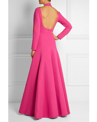 fuchsia Ballkleid