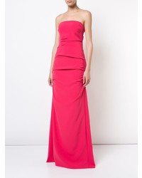 fuchsia Ballkleid von Nicole Miller