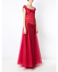 fuchsia Ballkleid von Gloria Coelho