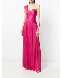 fuchsia Ballkleid von Maria Lucia Hohan