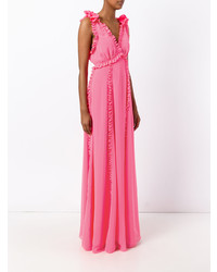 fuchsia Ballkleid von MSGM