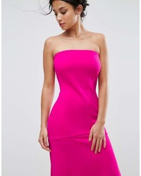 fuchsia Ballkleid