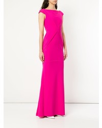 fuchsia Ballkleid von Greta Constantine