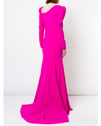 fuchsia Ballkleid von Christian Siriano