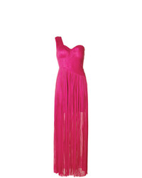 fuchsia Ballkleid von Maria Lucia Hohan