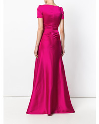 fuchsia Ballkleid von Talbot Runhof