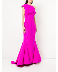 fuchsia Ballkleid von Zac Posen