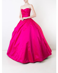 fuchsia Ballkleid von Romona Keveza