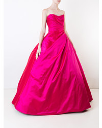 fuchsia Ballkleid von Romona Keveza