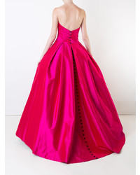 fuchsia Ballkleid von Romona Keveza