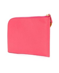 fuchsia bedruckte Segeltuch Clutch von See by Chloe