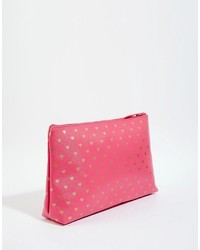 fuchsia bedruckte Taschen von bombay duck