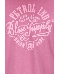 fuchsia bedrucktes Sweatshirt von Petrol Industries