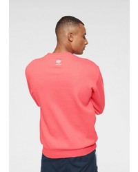 fuchsia bedrucktes Sweatshirt von Reebok Classic