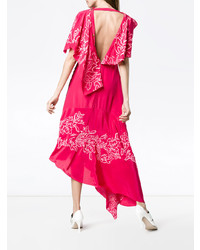 fuchsia besticktes Etuikleid von Peter Pilotto