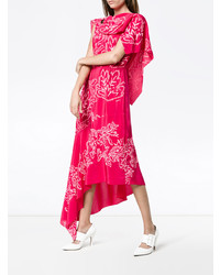 fuchsia besticktes Etuikleid von Peter Pilotto