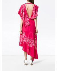 fuchsia besticktes Etuikleid von Peter Pilotto