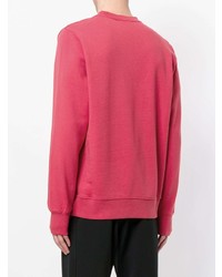 fuchsia besticktes Sweatshirt von Ps By Paul Smith