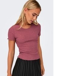 fuchsia Bluse von Only