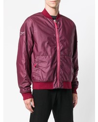 fuchsia Bomberjacke von Stone Island