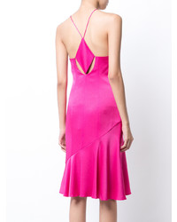 fuchsia Camisole-Kleid von Galvan