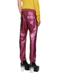 fuchsia Cargohose von Rick Owens