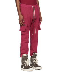 fuchsia Cargohose von Rick Owens