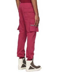 fuchsia Cargohose von Rick Owens