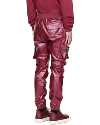 fuchsia Cargohose von Rick Owens