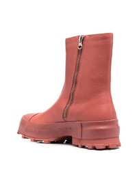 fuchsia Chelsea Boots aus Leder von CamperLab