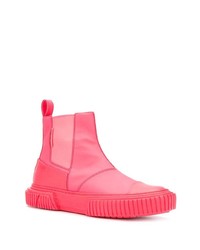 fuchsia Chelsea Boots aus Leder von Both