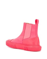 fuchsia Chelsea Boots aus Leder von Both