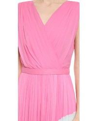 fuchsia Chiffon Ballkleid von J. Mendel