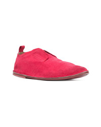 fuchsia Chukka-Stiefel aus Wildleder von Marsèll