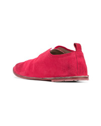 fuchsia Chukka-Stiefel aus Wildleder von Marsèll