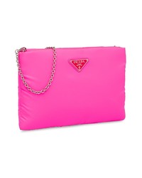 fuchsia Clutch von Prada