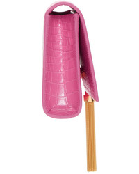 fuchsia Clutch von Saint Laurent