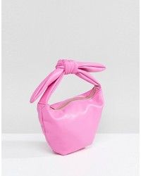 fuchsia Clutch von Asos