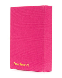 fuchsia Clutch von Olympia Le-Tan