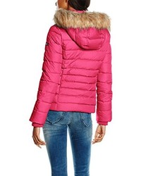 fuchsia Daunenmantel von Hilfiger Denim