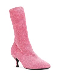 fuchsia elastische Stiefeletten von Strategia