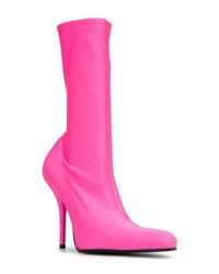 fuchsia elastische Stiefeletten von Balenciaga