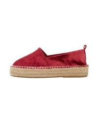 fuchsia Espadrilles von Mango
