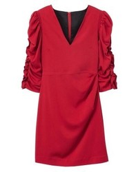 fuchsia Etuikleid von Mango