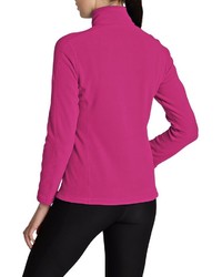 fuchsia Fleece-Sweatshirt von Eddie Bauer