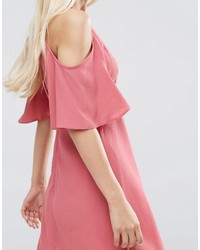 fuchsia geflochtenes Kleid von Asos